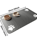Absorbent Waterproof Pet Feeding Mat – Non-Slip Food & Water Bowl Mat for Dogs & Cats