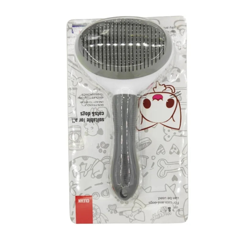 Self-Cleaning Slicker Brush for Dogs & Cats