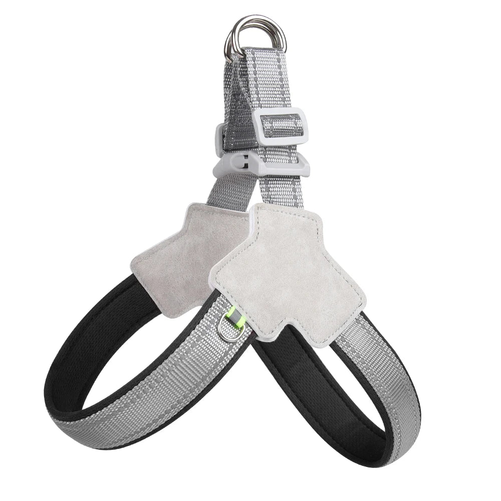 Reflective No Pull Dog Harness – Adjustable Soft Vest for Small & Medium Dogs