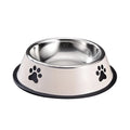Stainless Steel Dog Bowl – Non-Slip Food & Water Bowl for Dogs & Cats