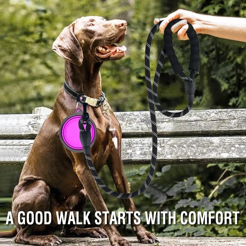Heavy Duty Reflective Dog Leash Strong Training Lead