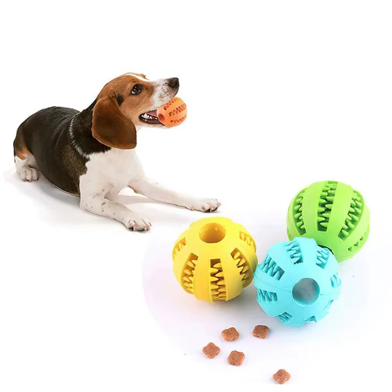 Interactive Dog Treat Ball – Slow Feeder Chew Toy & Teeth Cleaning Ball