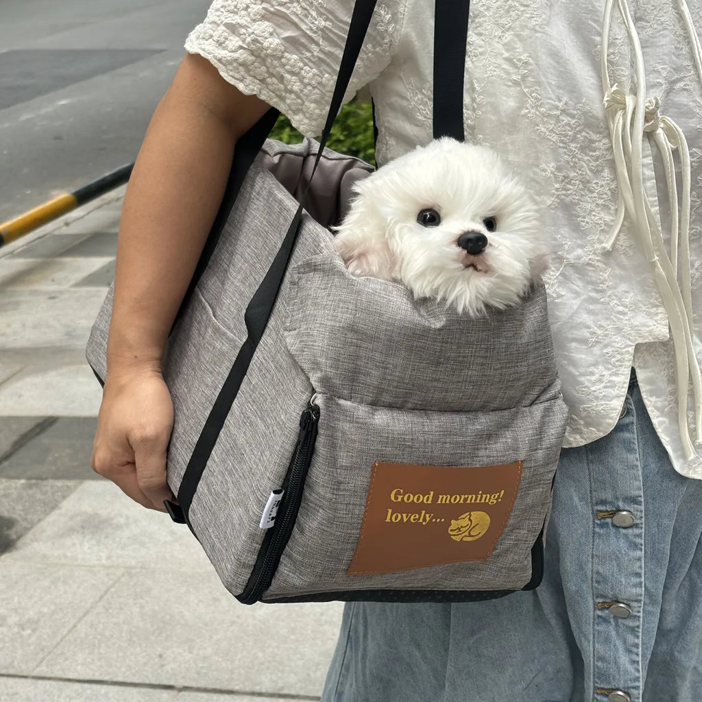 Premium Dog Car Booster Seat | Comfortable Travel Carrier