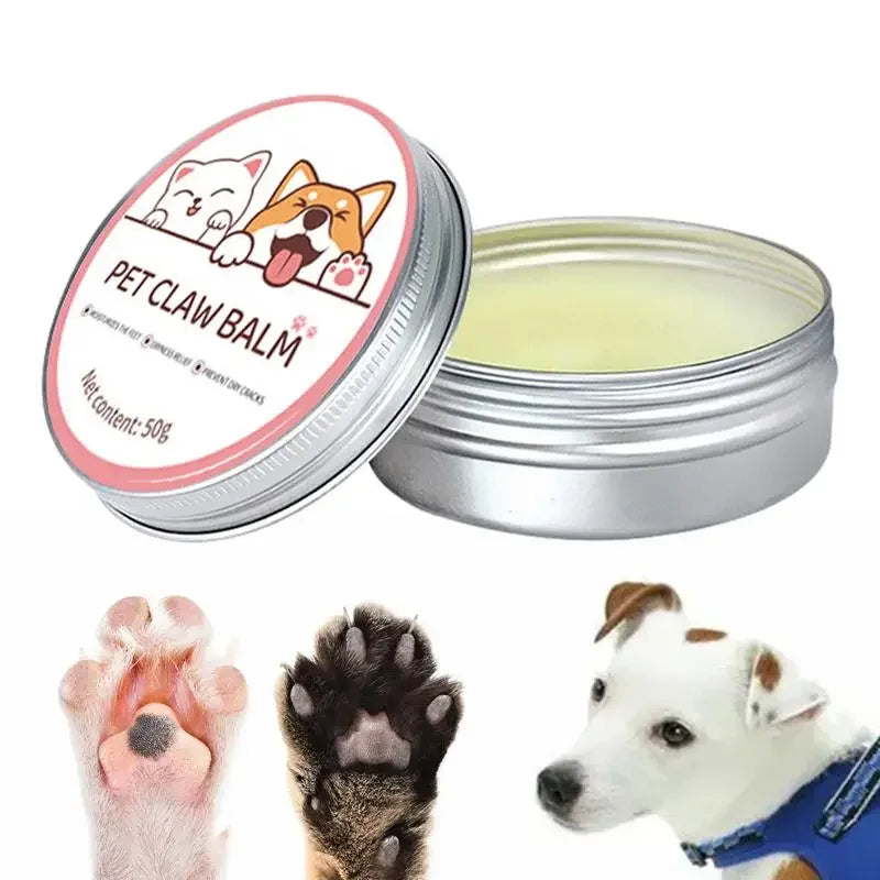 Natural Paw Balm for Dogs & Cats – Moisturizing Paw & Nose Protector (50g)